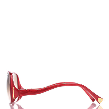 Louis Vuitton Gina Sunglasses Z0075E Red 3 of 9