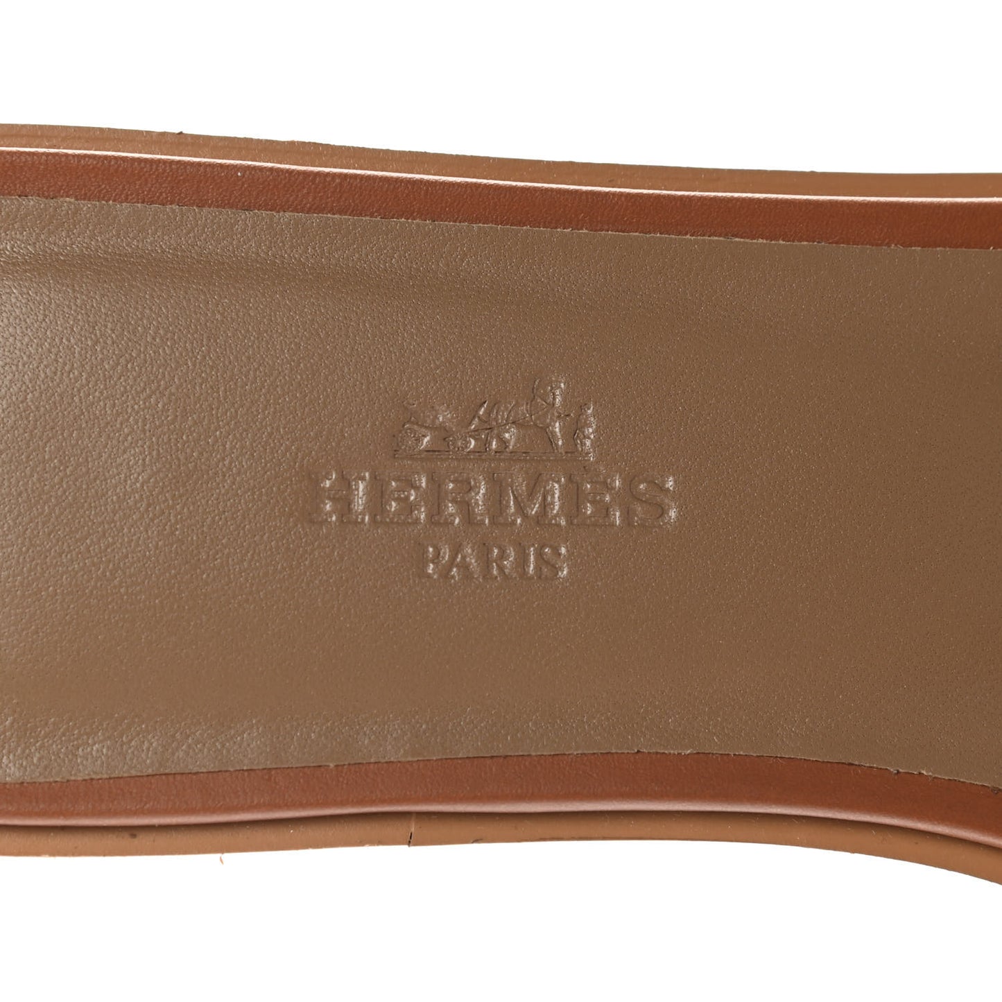 Box Calfskin Oran Sandals 37 Gold