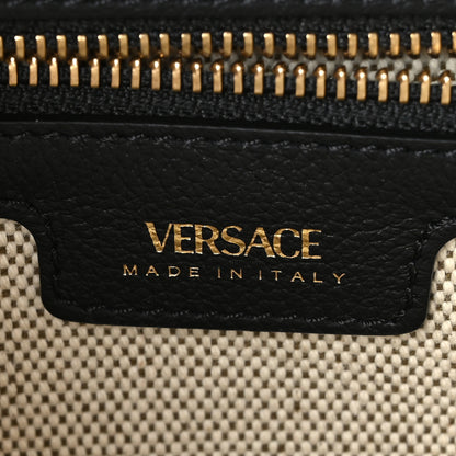 Versace Canvas Calfskin La Medusa Tote Bag Beige 6 of 8