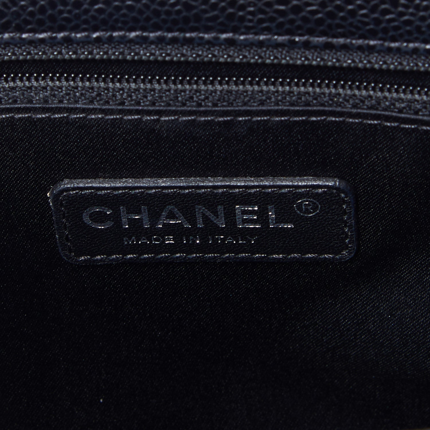 Chanel Caviar Quilted Grand Shopping Tote GST Black 9 of 9