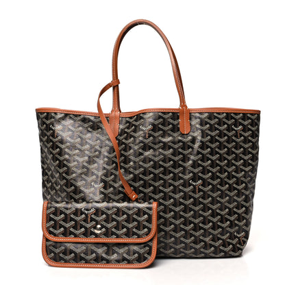 Goyard Goyardine Saint Louis PM Black Gold 1 of 12