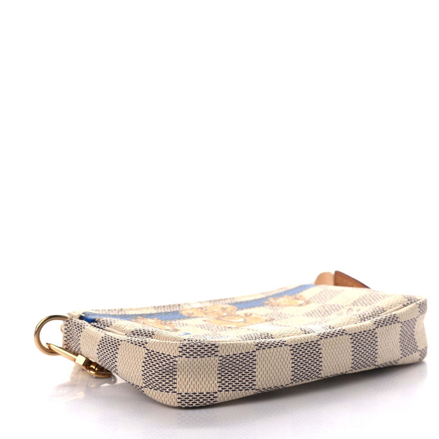 Louis Vuitton Damier Azur Summer Trunks Forte Dei Marmi Mini Pochette Accessories 3 of 6