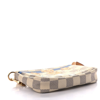 Louis Vuitton Damier Azur Summer Trunks Forte Dei Marmi Mini Pochette Accessories 3 of 6