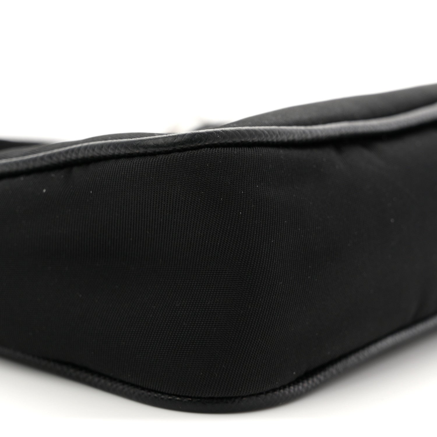 Prada Tessuto Nylon Mini Re-Edition 2000 Shoulder Bag Black