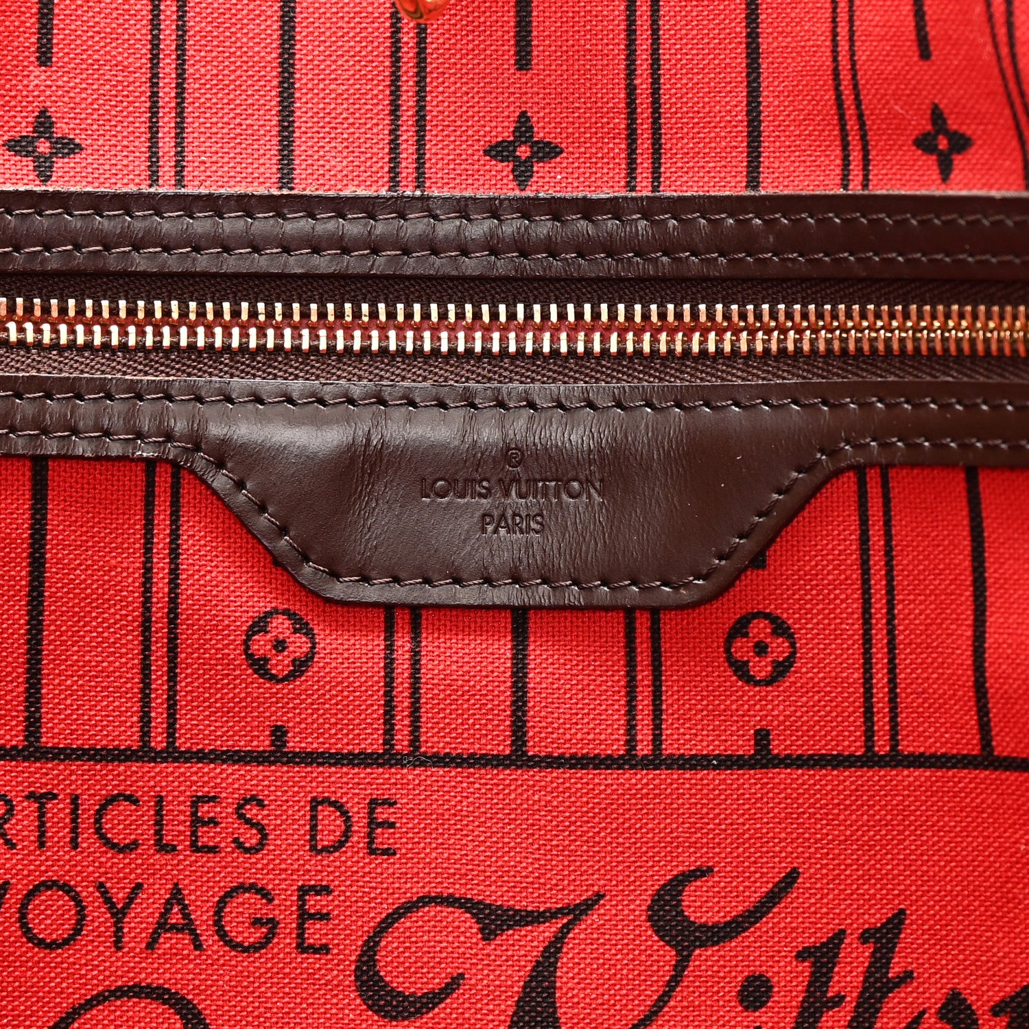 Louis Vuitton Damier Ebene Neverfull GM 6 of 23