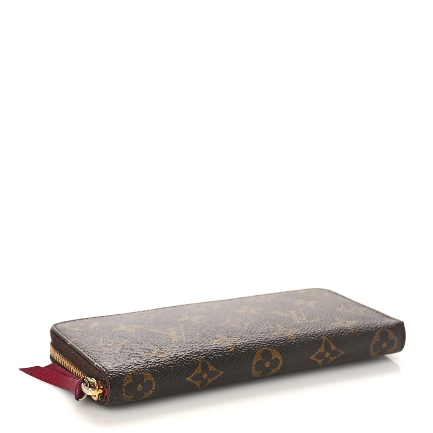 Monogram Clemence Wallet Fuchsia