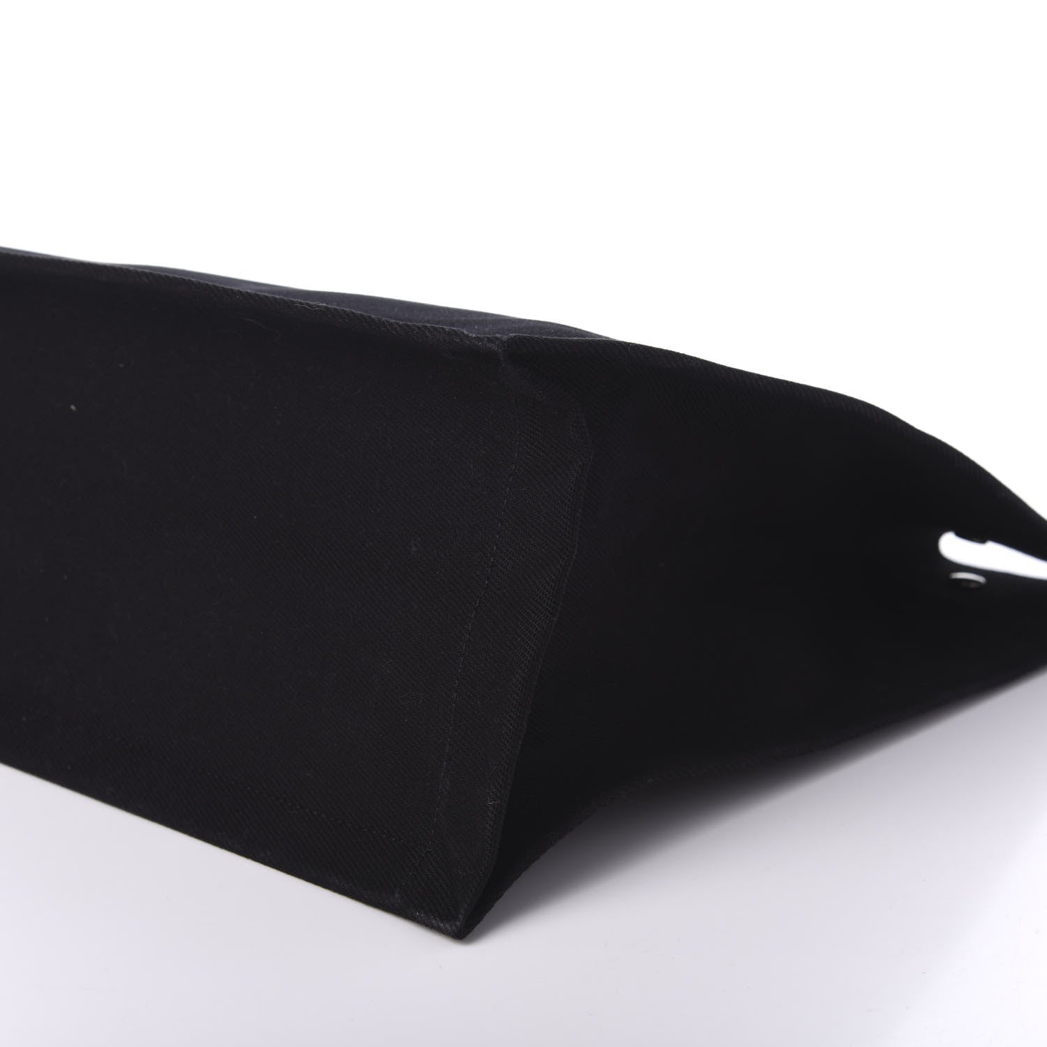 Saint Laurent Linen Calfskin Rive Gauche Tote Black 7 of 9