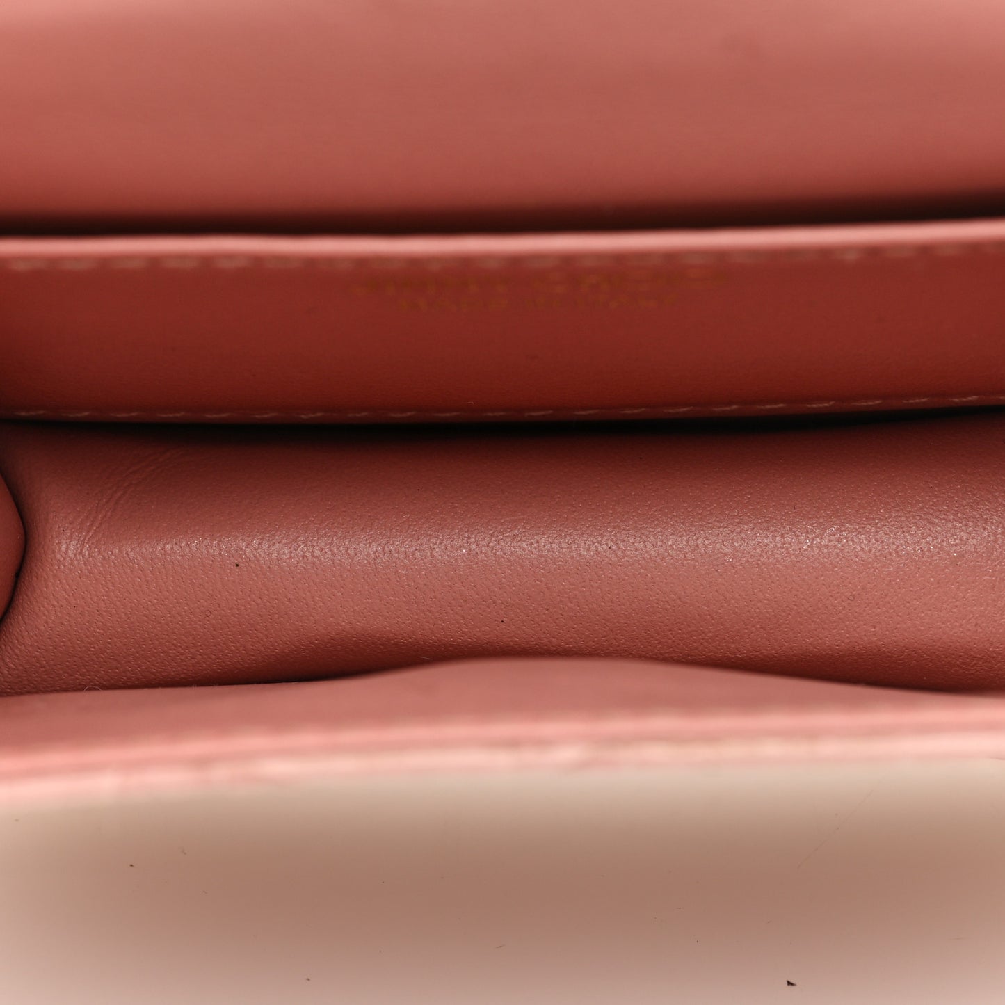 Calfskin Crocodile Embossed Mini Paris Crossbody Blush