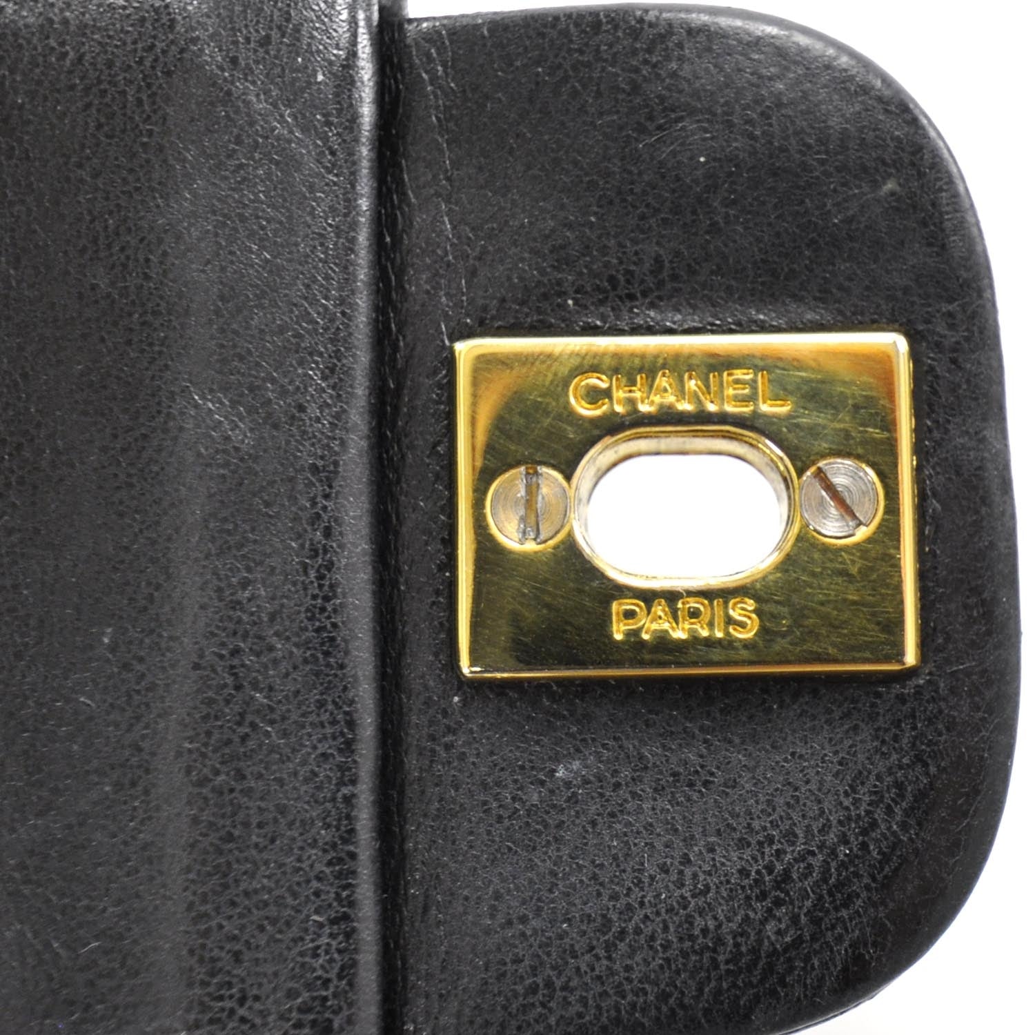 Chanel Lambskin Quilted Small Double Flap Black 8 of 10