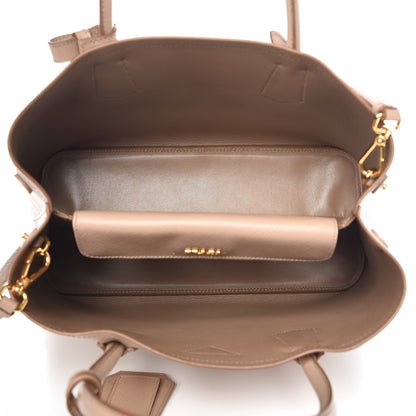 Prada Saffiano Cuir Medium Double Bag Cammeo 6 of 12