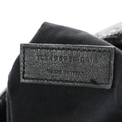 Saint Laurent Crinkled Calfskin Matelasse Monogram Medium Niki Chain Satchel Black 7 of 10