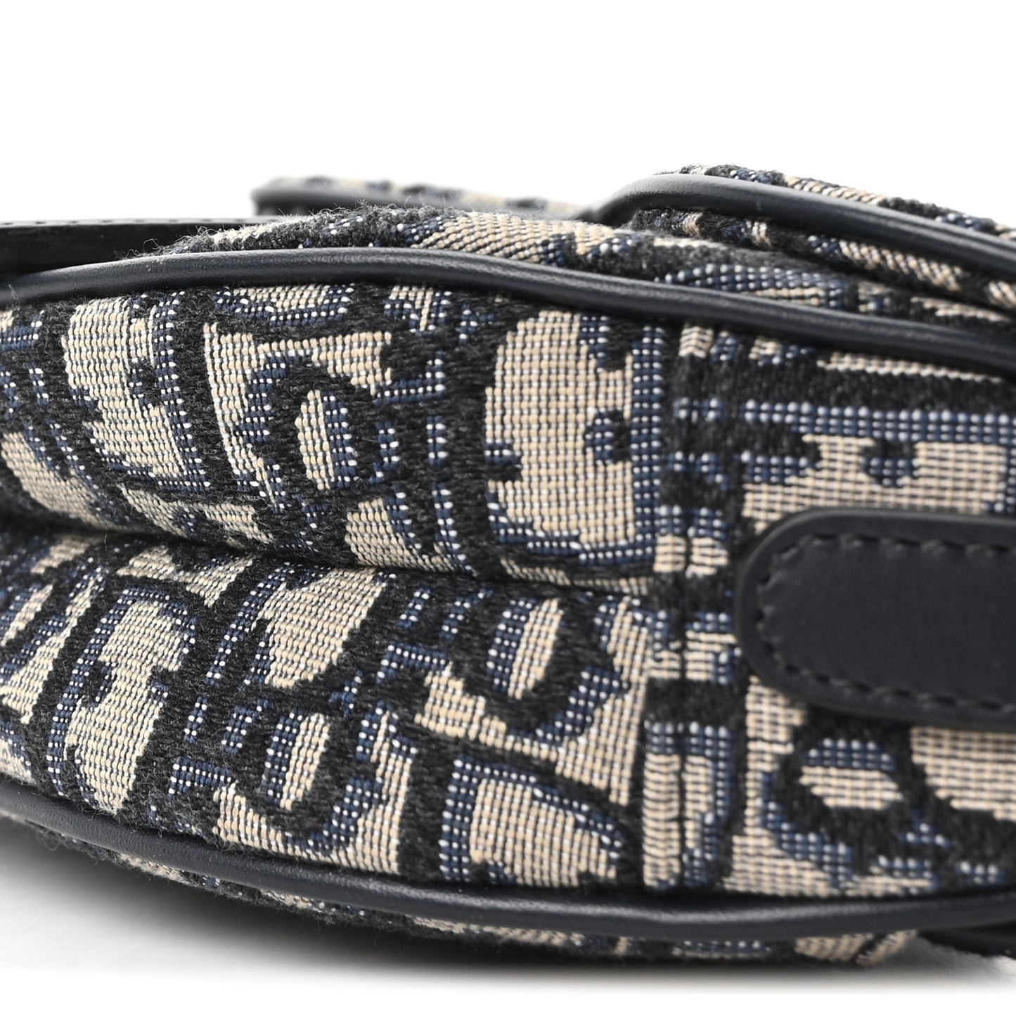 Oblique Mini Saddle Bag Blue