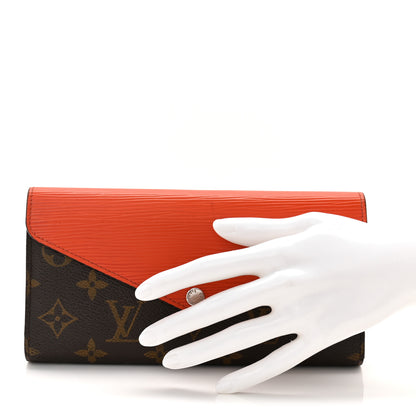 Louis Vuitton Monogram Epi Marie-Lou Long Wallet Piment 2 of 11