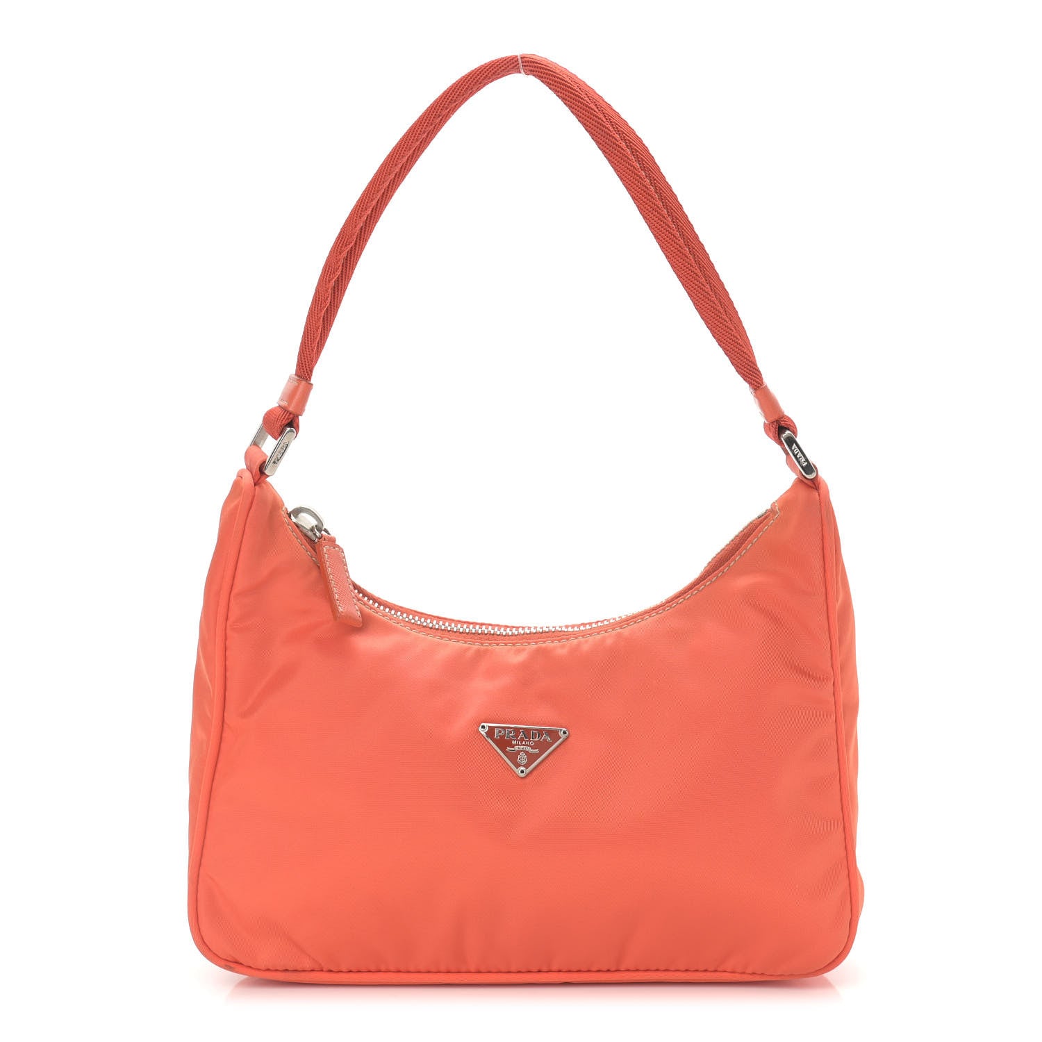 Prada Tessuto Nylon Sport Shoulder Bag Arancio 1 of 12