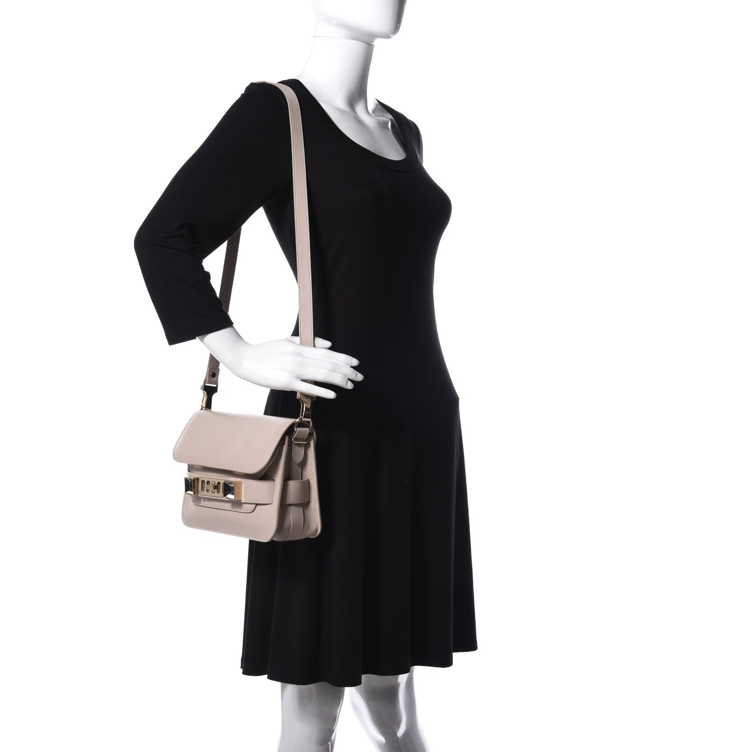 Proenza Schouler Smooth Calfskin Mini PS11 Classic Shoulder Bag Clay 2 of 15
