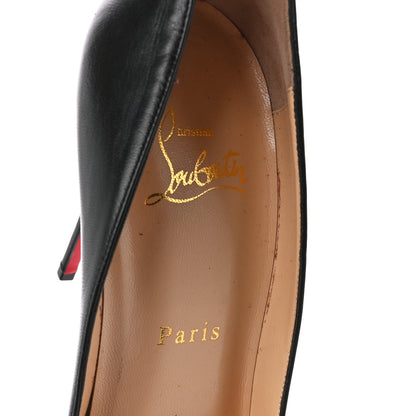 Christian Louboutin Kid Leather Dorissima 100 Pumps 38 Black 7 of 8