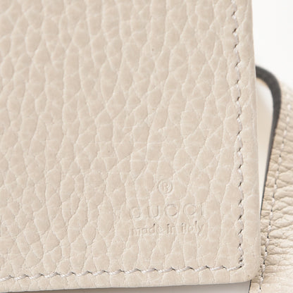 Gucci Dollar Calfskin Mini Swing Wallet Bag Mystic White 6 of 8