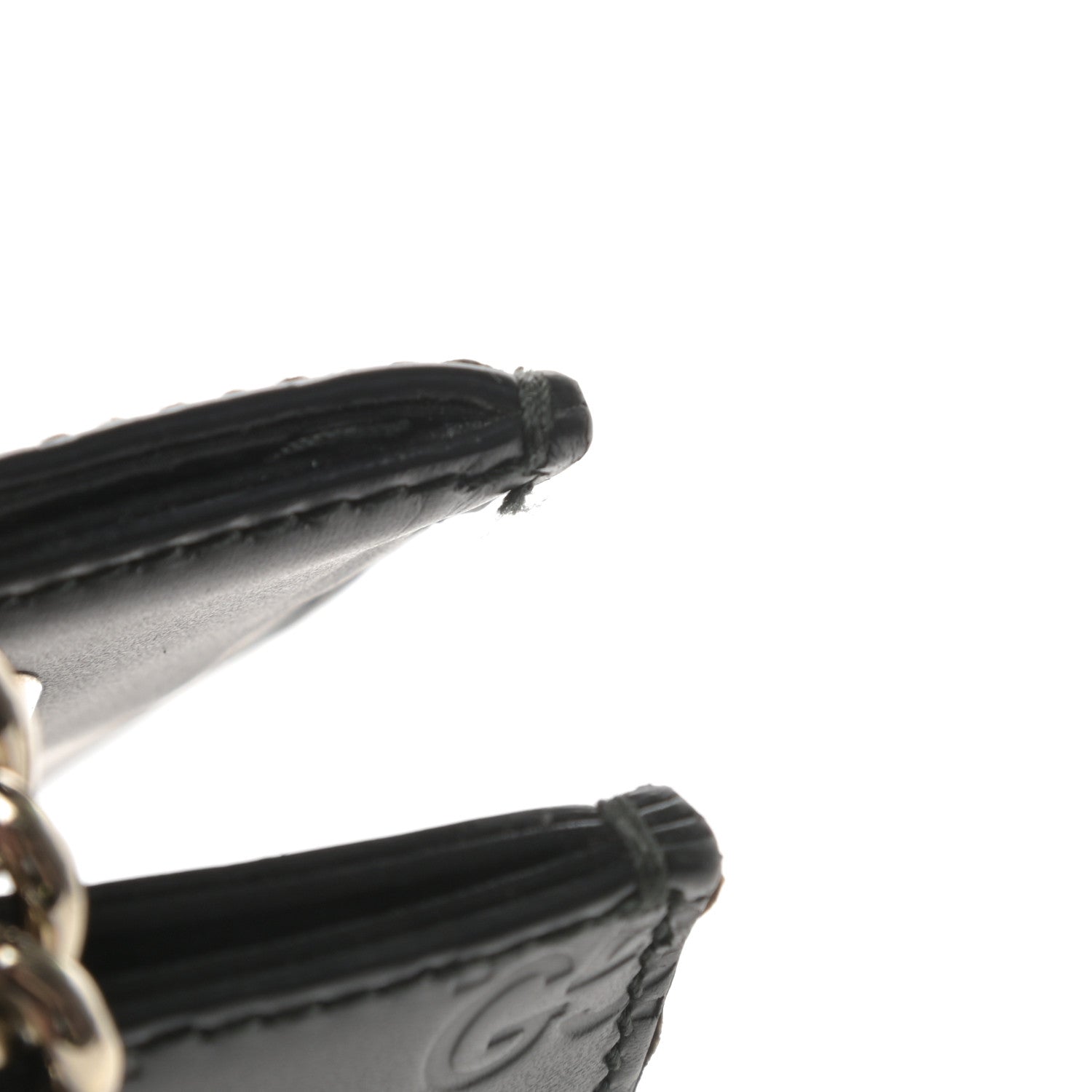 Gucci Guccissima Large Emily Chain Shoulder Bag Black 17 of 17
