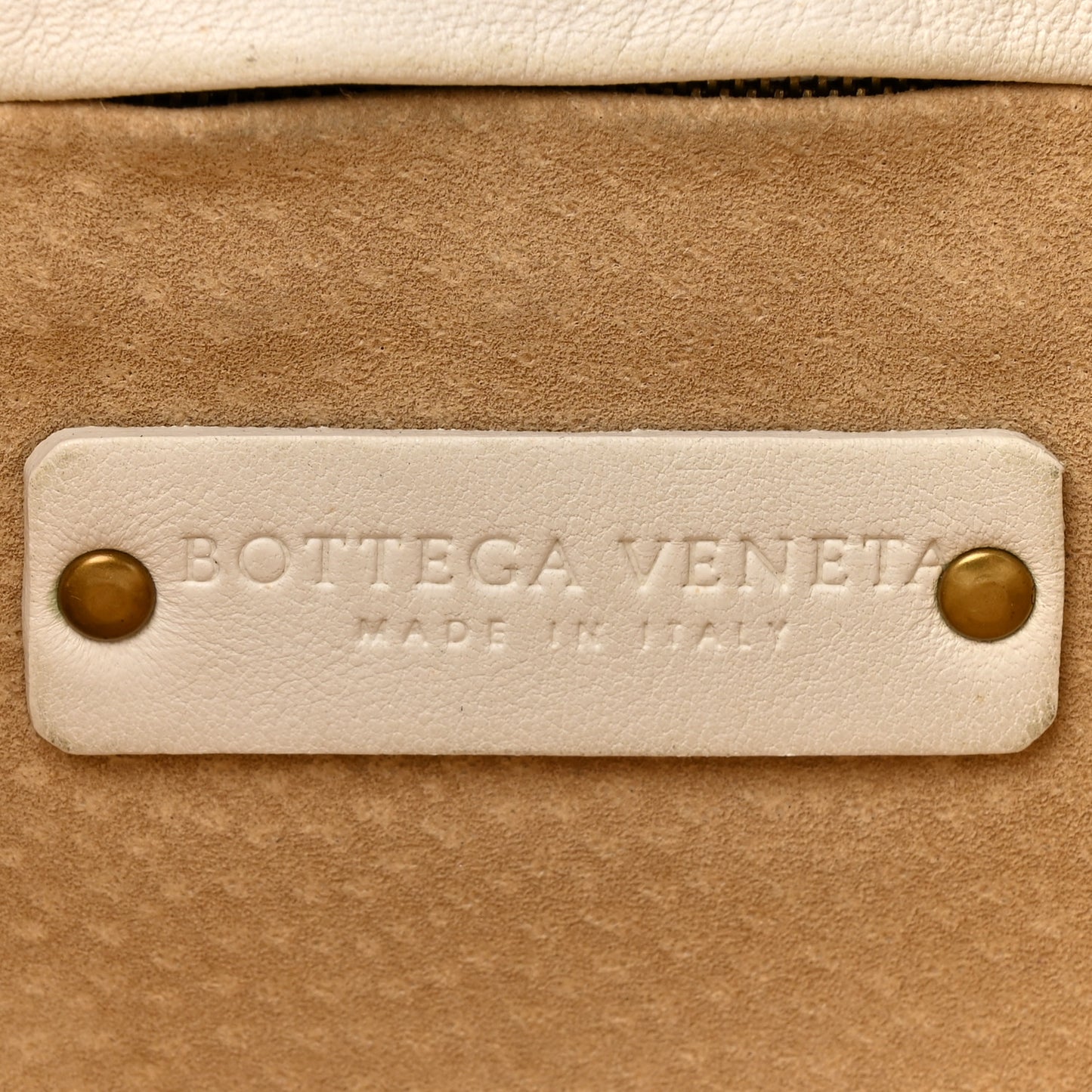 Nappa Intrecciato Small Capri Tote White