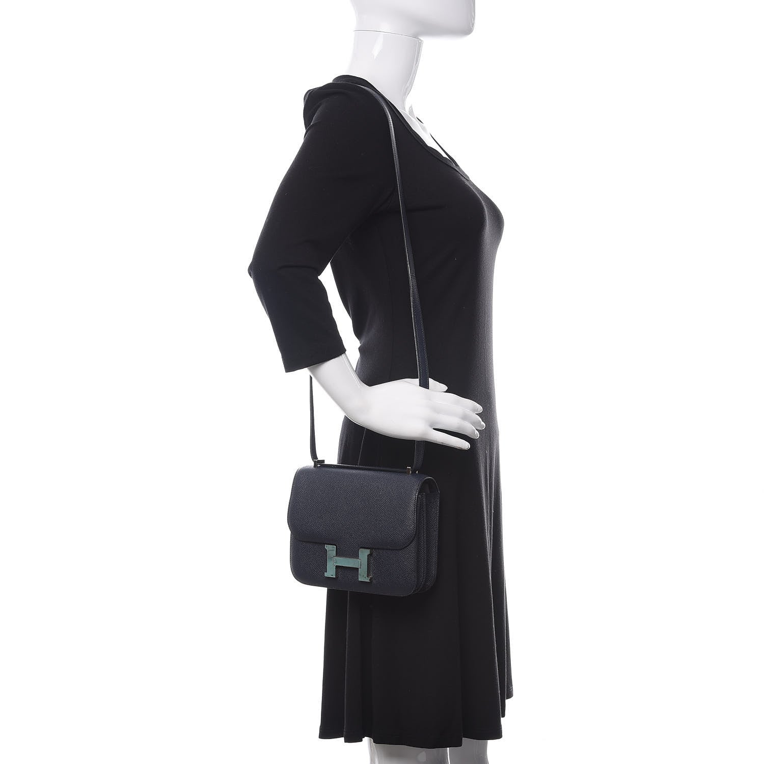 Hermes Epsom Constance 18 Bleu Indigo 2 of 9