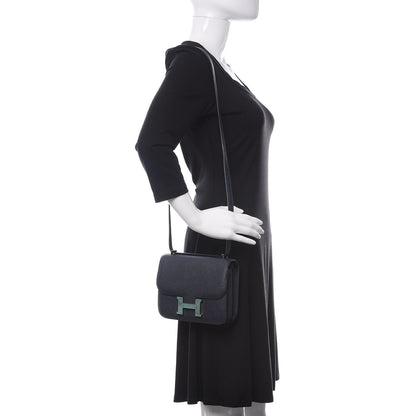 Hermes Epsom Constance 18 Bleu Indigo 2 of 9