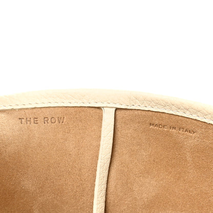 The Row Grained Calfskin Medium N/S Hook Tote Ivory 6 of 9