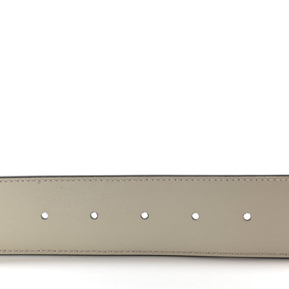 Gucci Calfskin Double G 40mm Belt 70 28 Mystic White 4 of 5