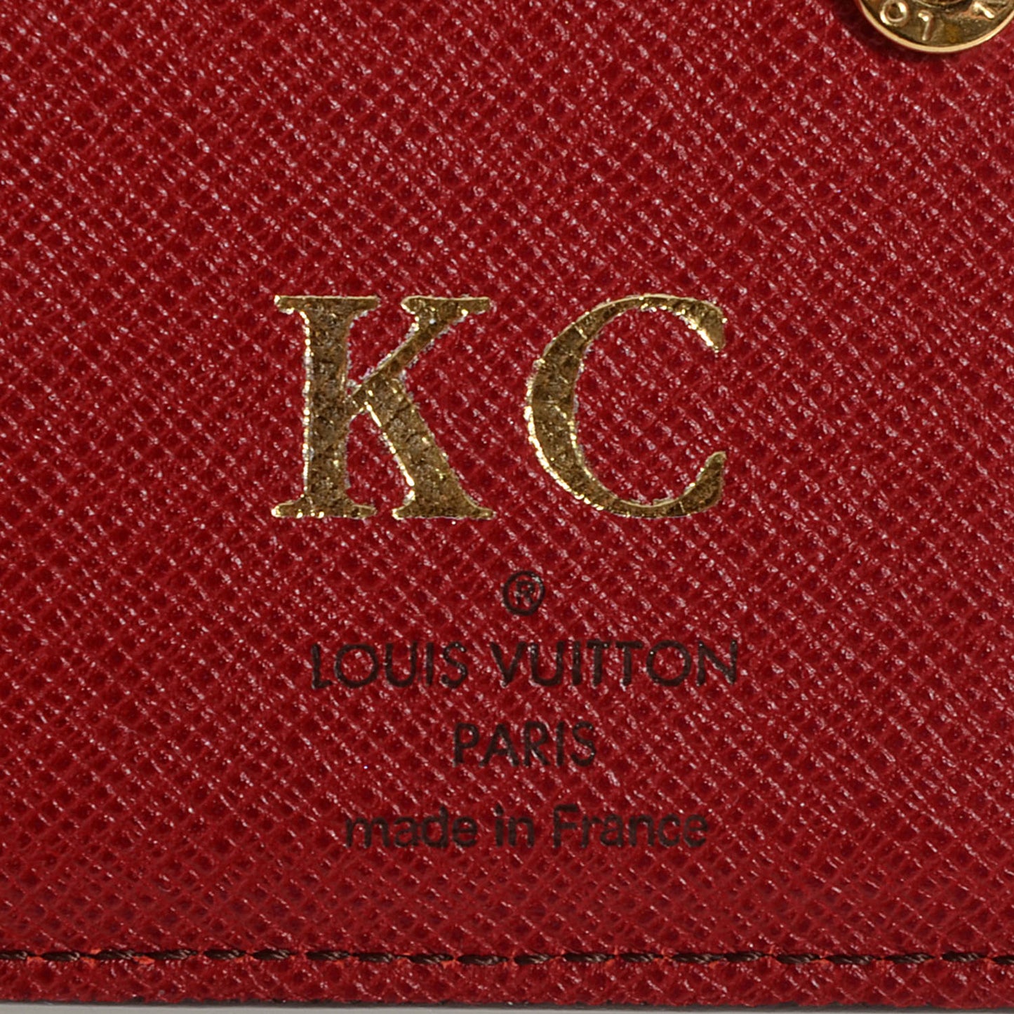 Monogram Compact Marie Wallet Rouge