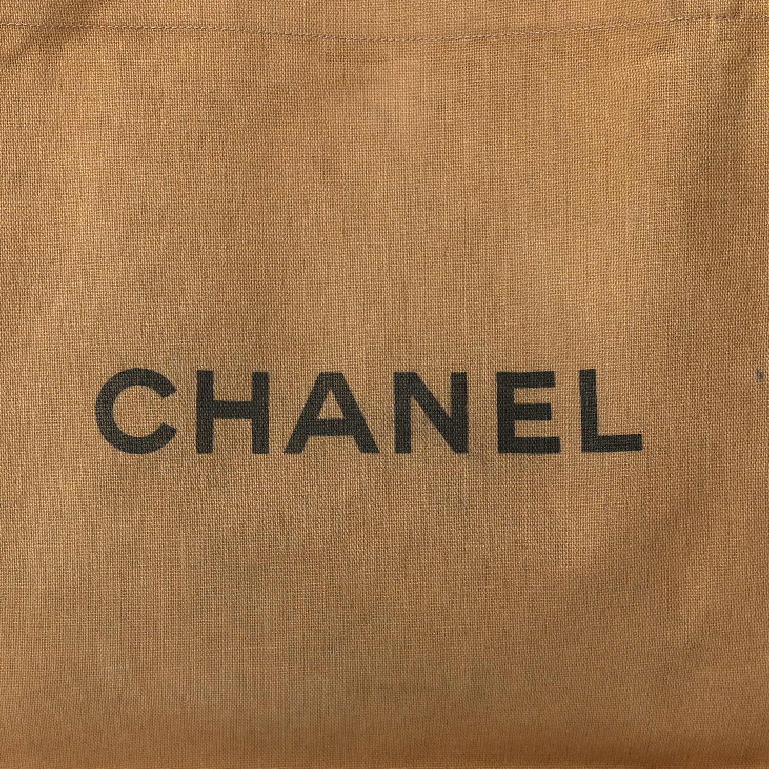Chanel Canvas CC Logo Shopping Tote Beige 8 of 17