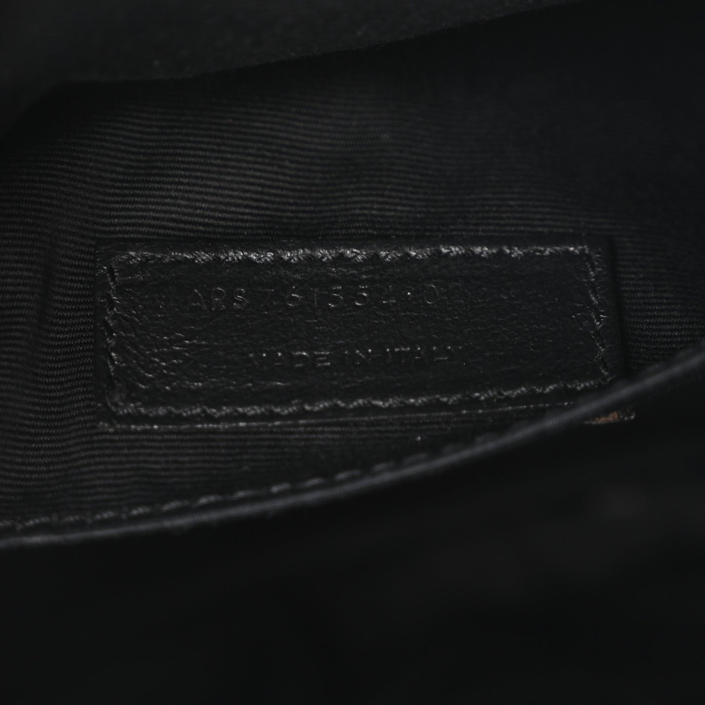 Calfskin Matelasse Monogram Lou Camera Bag Black