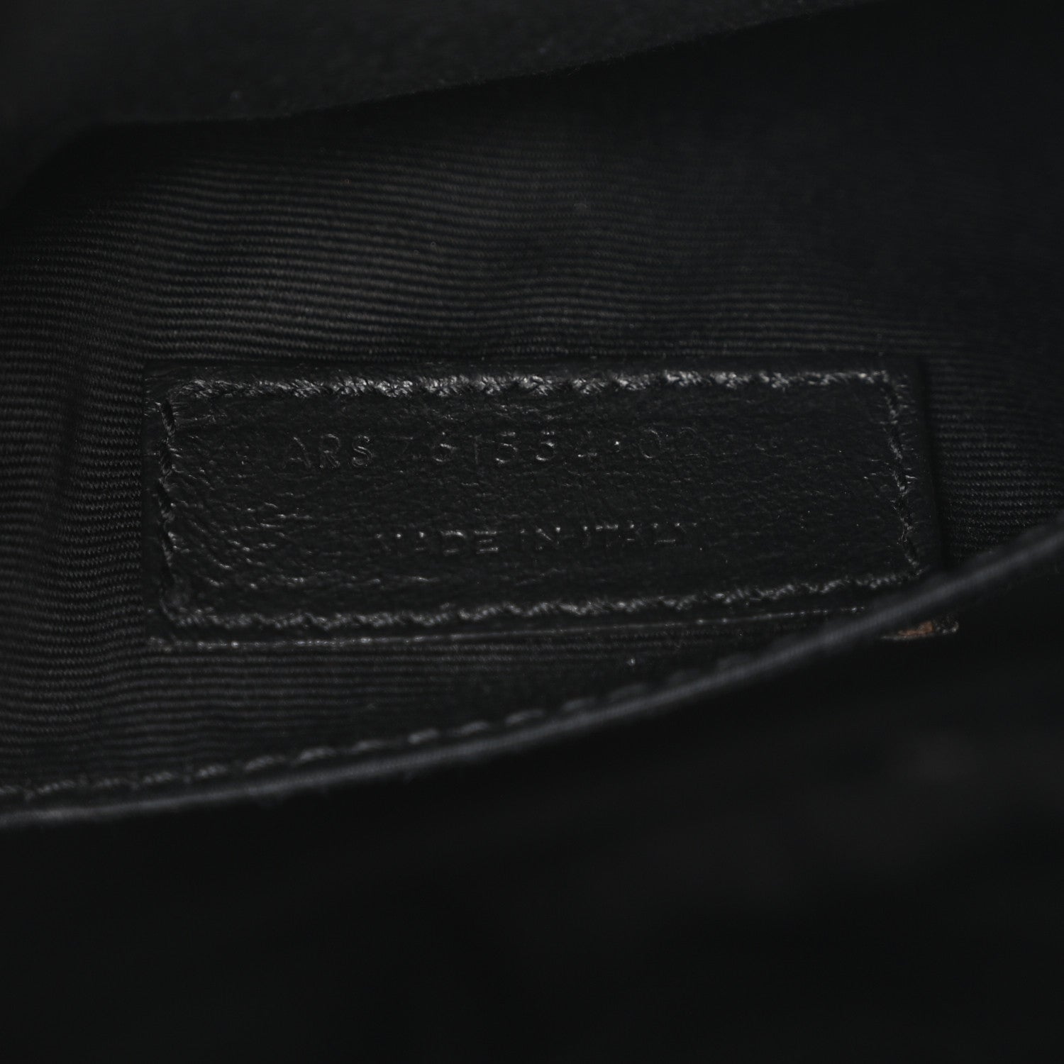 Saint Laurent Calfskin Matelasse Monogram Lou Camera Bag Black 7 of 11