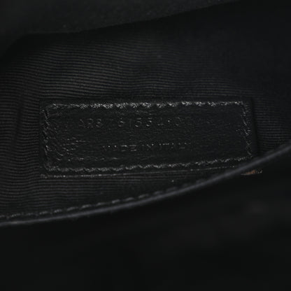 Saint Laurent Calfskin Matelasse Monogram Lou Camera Bag Black 7 of 11