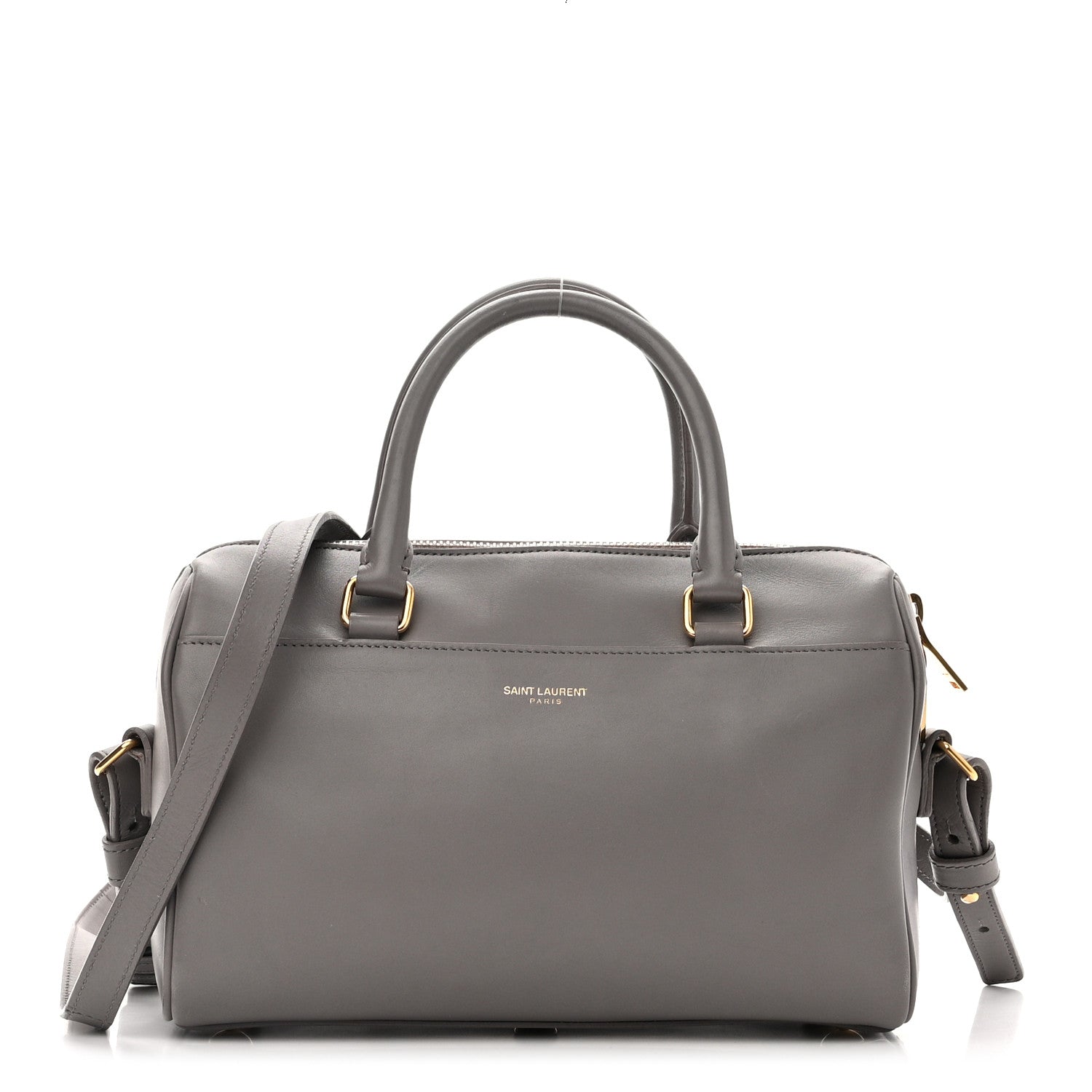 Saint Laurent Calfskin Classic Baby Duffle Fog 1 of 12