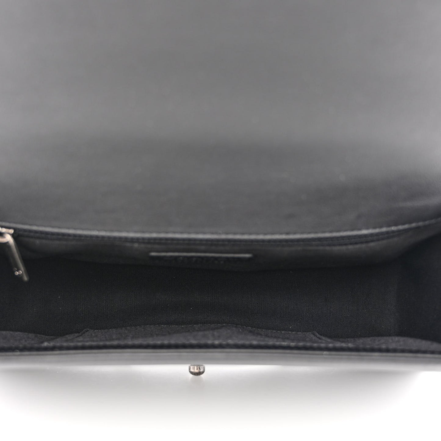 Calfskin Quilted New Medium Boy Flap Black