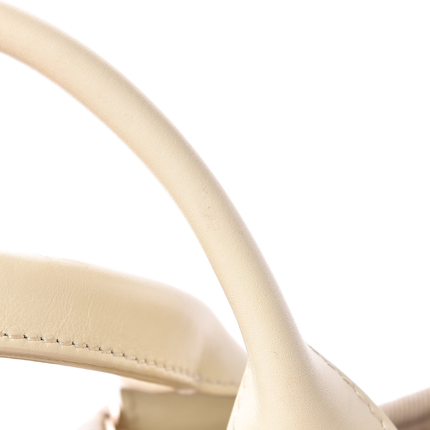 Chanel Canvas Large Deauville Tote Ivory 12 of 13