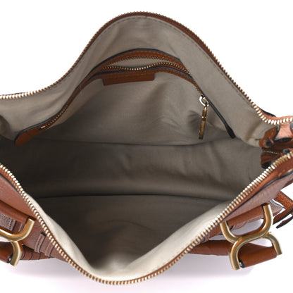 Chloe Calfskin Medium Marcie Satchel Tan 5 of 13