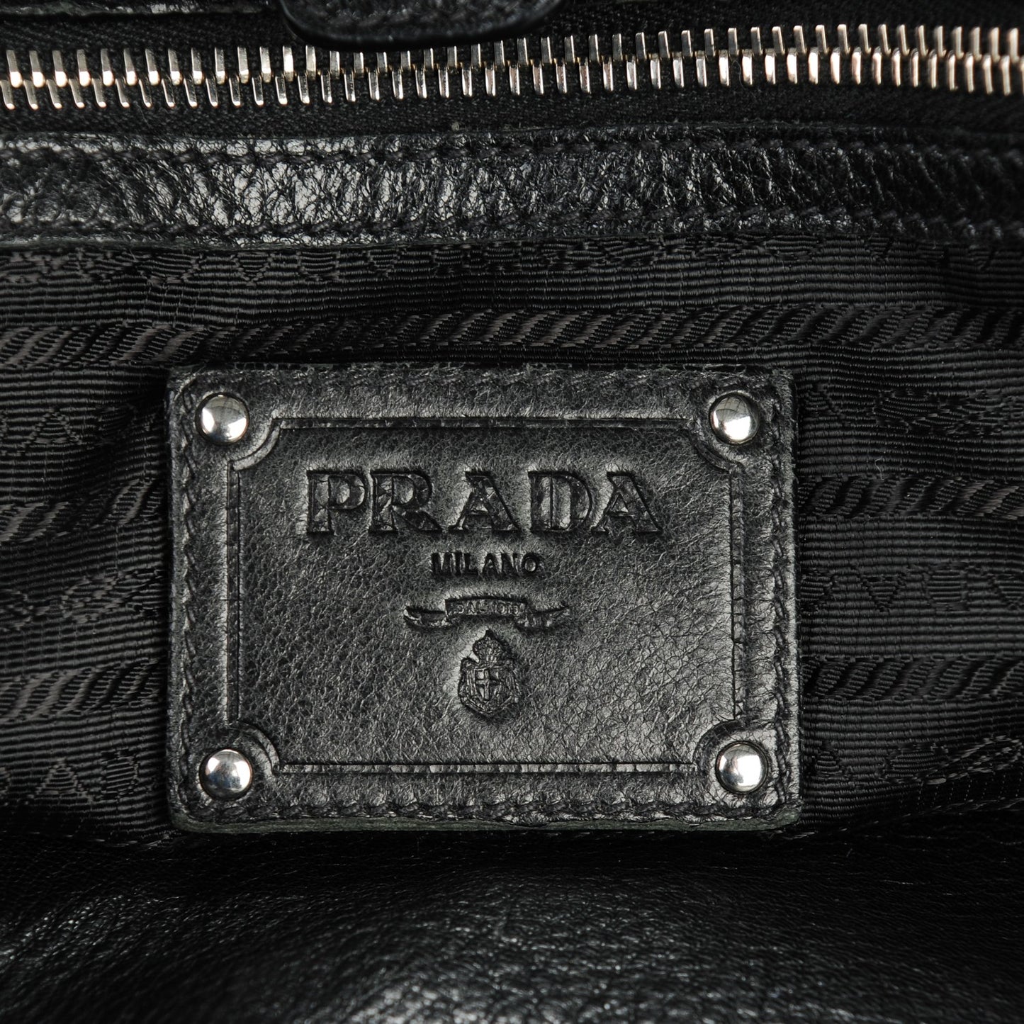 Deerskin Shoulder Bag Black