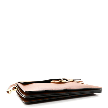 Chloe Suede Calfskin Medium Faye Shoulder Bag Tobacco 4 of 12