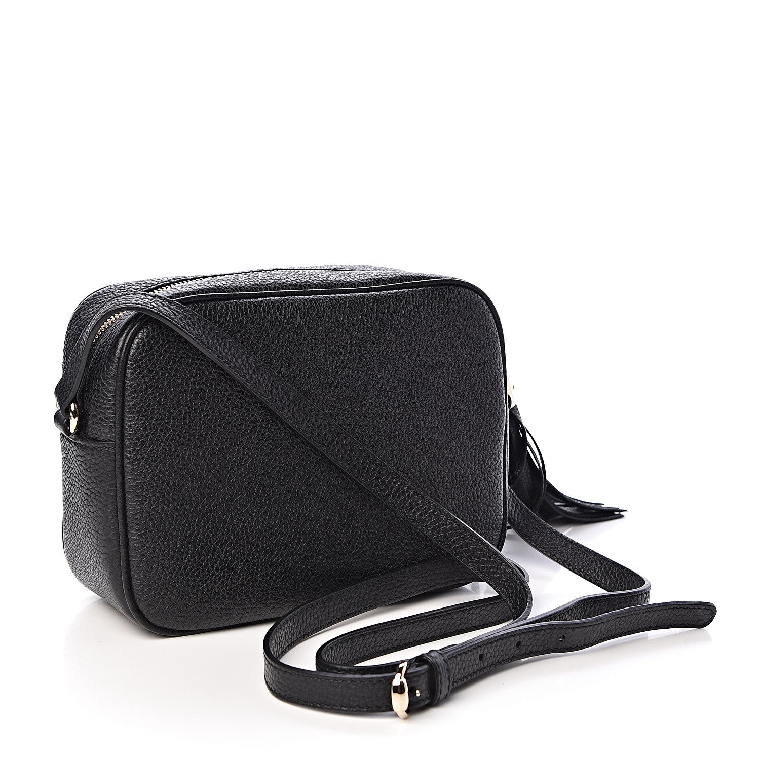 Gucci Pebbled Calfskin Small Soho Disco Bag Black 3 of 10