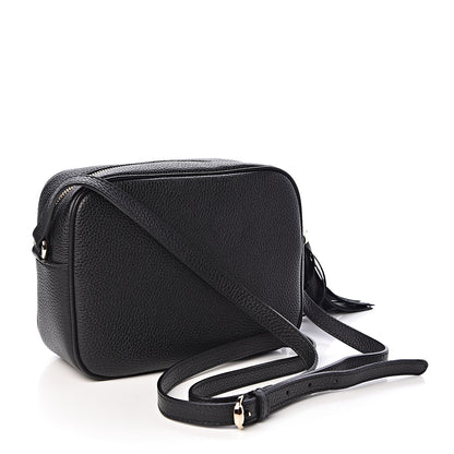 Gucci Pebbled Calfskin Small Soho Disco Bag Black 3 of 10