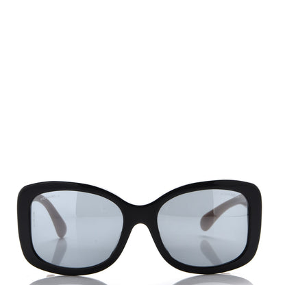 Chanel CC Sunglasses 5322-A Black Beige 4 of 8