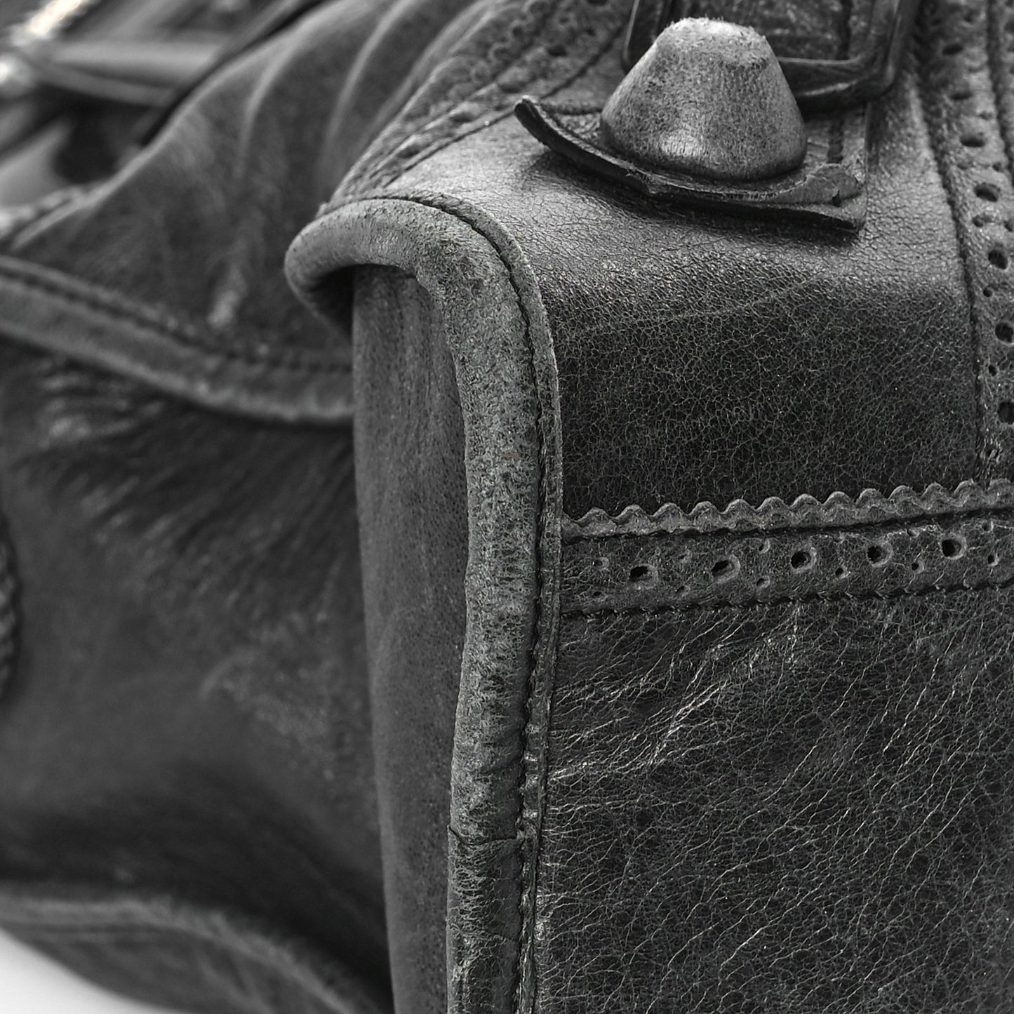 Agneau Giant Brogues Hardware City Black