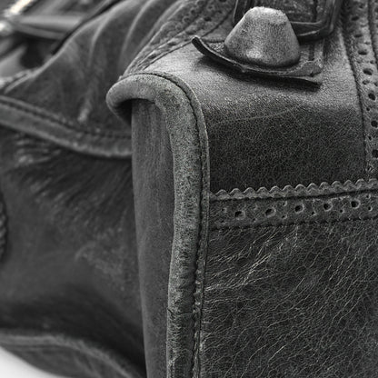 Balenciaga Agneau Giant Brogues Hardware City Black 8 of 27