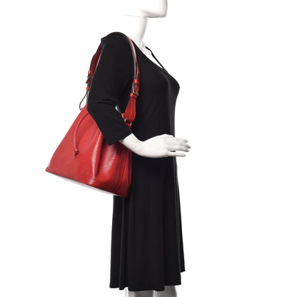 Louis Vuitton Epi Petit Noe Castillan Red 2 of 11