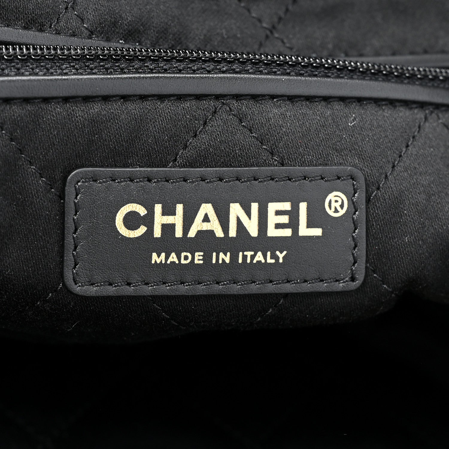 Chanel Shiny Calfskin Quilted Small Chanel 22 Black 7 of 11