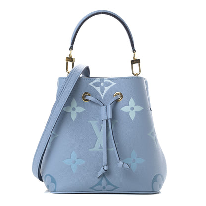 Louis Vuitton Empreinte Monogram Giant By The Pool Neonoe BB Summer Blue 1 of 10