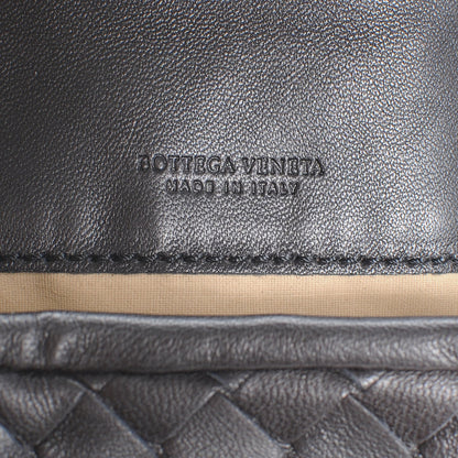 Bottega Veneta Woven Intrecciato Clutch Cosmetic Case Nero Black 5 of 9