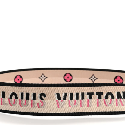 Louis Vuitton Jacquard Diane Shoulder Strap Black 4 of 4