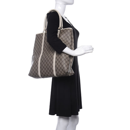 Gucci GG Plus Monogram Joy Vertical Tote Off White 2 of 16