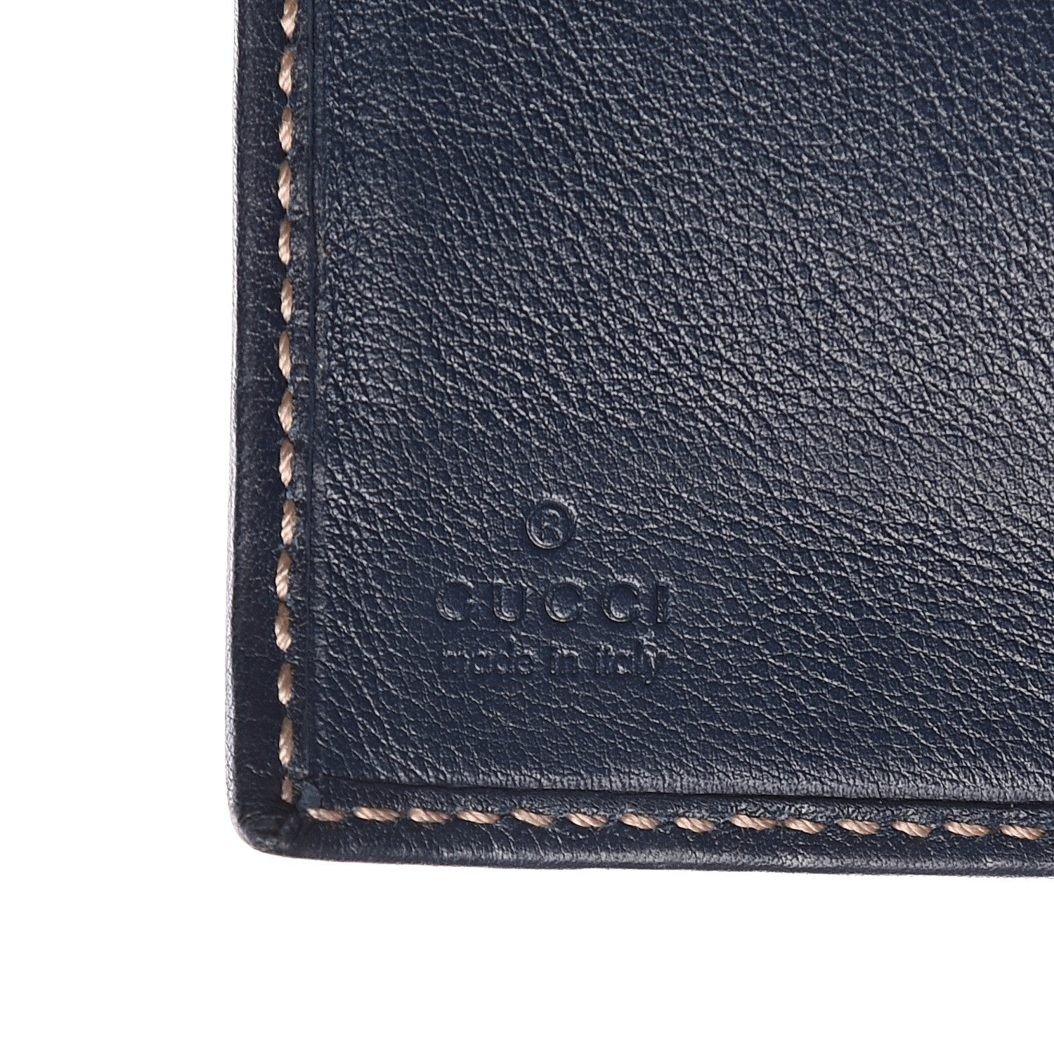 Gucci Guccissima Wave Continental Wallet Blue 5 of 5